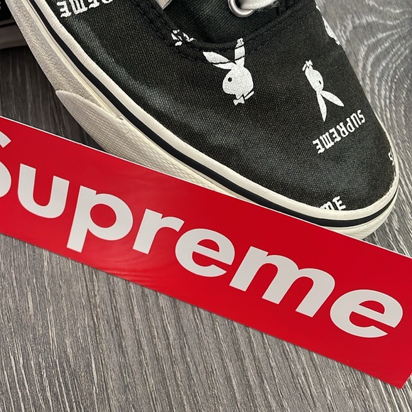 Supreme Playboy Bunny Vans - Picture 2 of 8